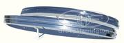 VW Beetle later type bumpers,  1968-1974,  stainless steel,  brand new