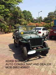 JEEP VINTAGE AND CLASSIC CARS BUY=SELL KERSI SHROFF AUTO DEALER 