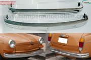 Volkswagen Karmann Ghia US type bumper (1955 – 1966) stainless steel