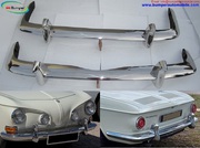 Volkswagen Type 34 bumper (1962-1965) by stainless steel 